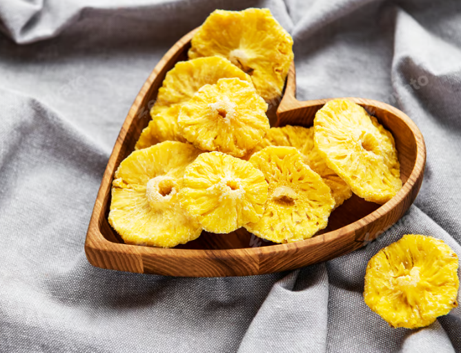 photo of pineapple chips